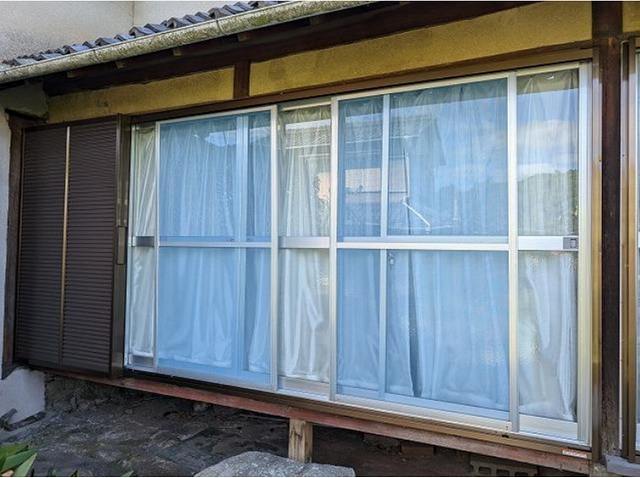 建具枠　取付　施工後